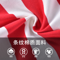 铅笔俱乐部童装2020夏装新款女童条纹T恤中大童翻领上衣儿童短袖