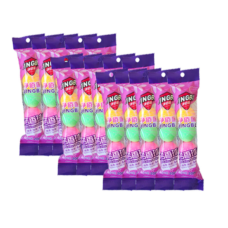 净佰俐 小便池芳香球75粒装 200g*15袋 除味商用高清大图