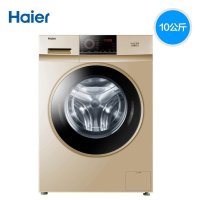 Haier/海尔 G100818BG全自动滚筒洗衣机10公斤大容量家用 高温加热 变频静音一级能效 强劲动力 轻柔雪纺洗