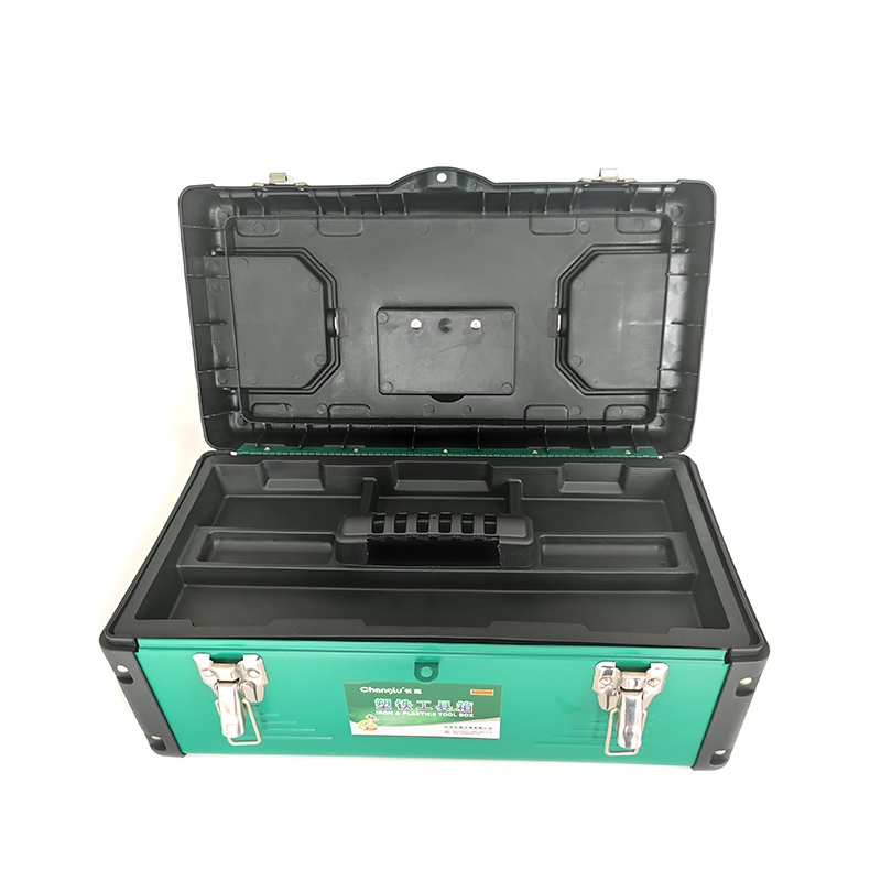 长鹿塑铁工具箱 710603. 19寸 个高清大图