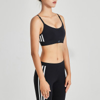 adidas阿迪达斯女子轻度支撑运动胸衣18新款训练健身运动服CX5262