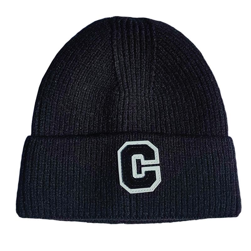 炯毅 冬季毛线帽加绒保暖棉帽户外骑车防寒防风帽针织冷帽 帽子 羊绒 均码 个图片