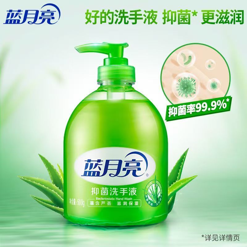 蓝月亮 芦荟抑菌洗手液500G/瓶
