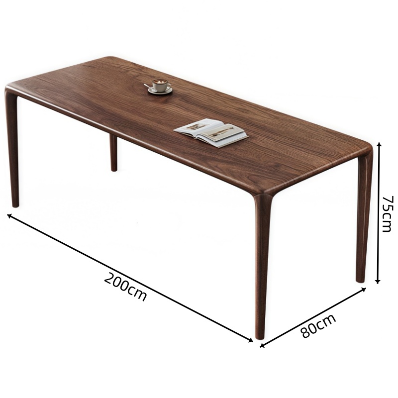 豫龙都 实木餐桌 2米 张高清大图