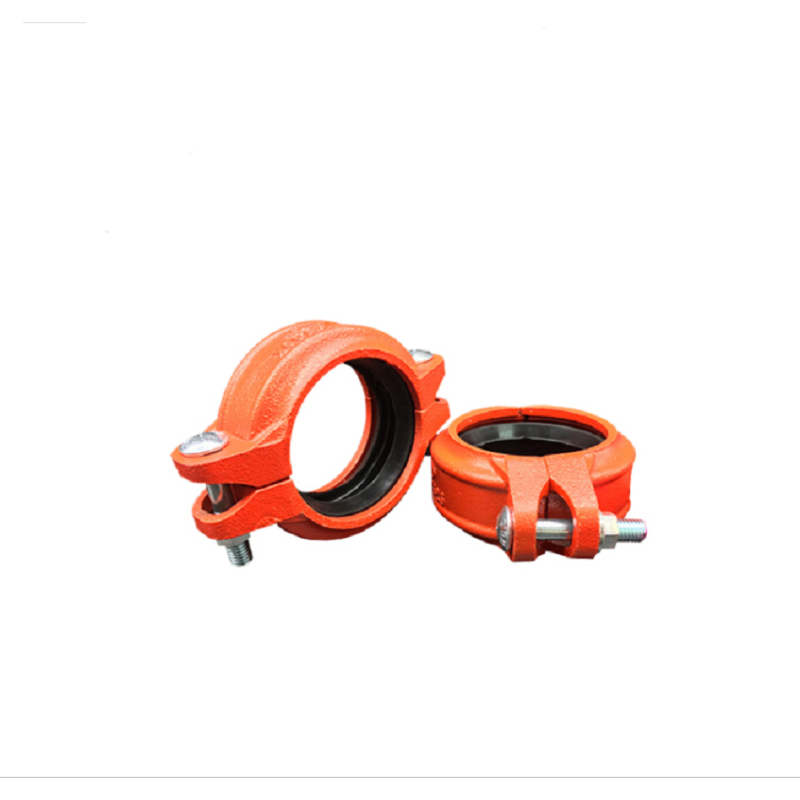 联塑卡箍配件钢管沟槽卡箍dn50