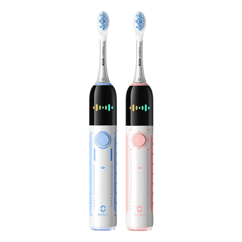 Oclean欧可林科技监测趣味交互灯音乐闯关含氟刷丝防蛀换牙期儿童AI互动牙刷K3高清大图