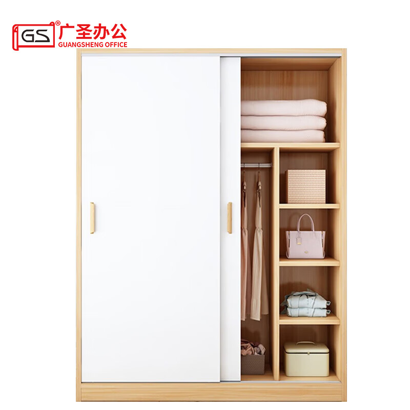 GS广圣衣柜推拉门衣柜更衣柜 YX0202 个高清大图