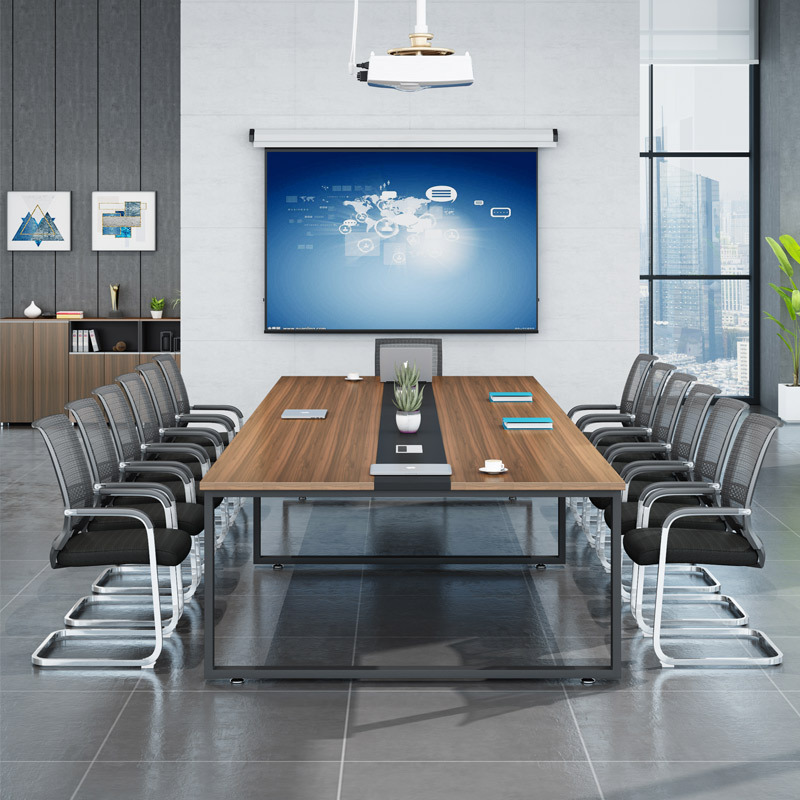 腾焱会议桌5.5m张高清大图
