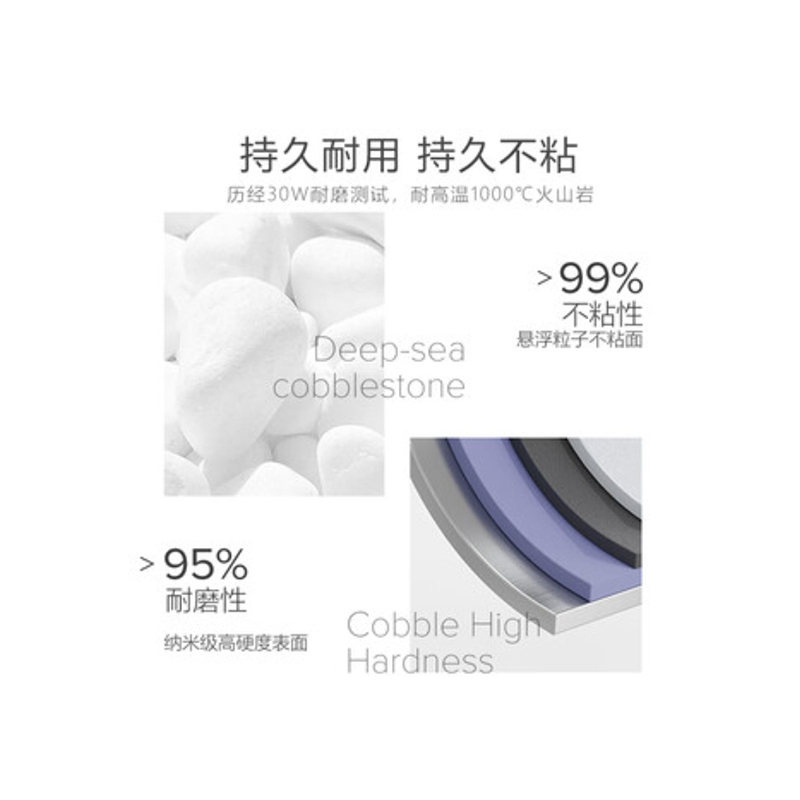 温仑山(VELOSAN) VE006 鹅卵石汤锅 净重1.3kg (单位:个) 白玉兰高清大图