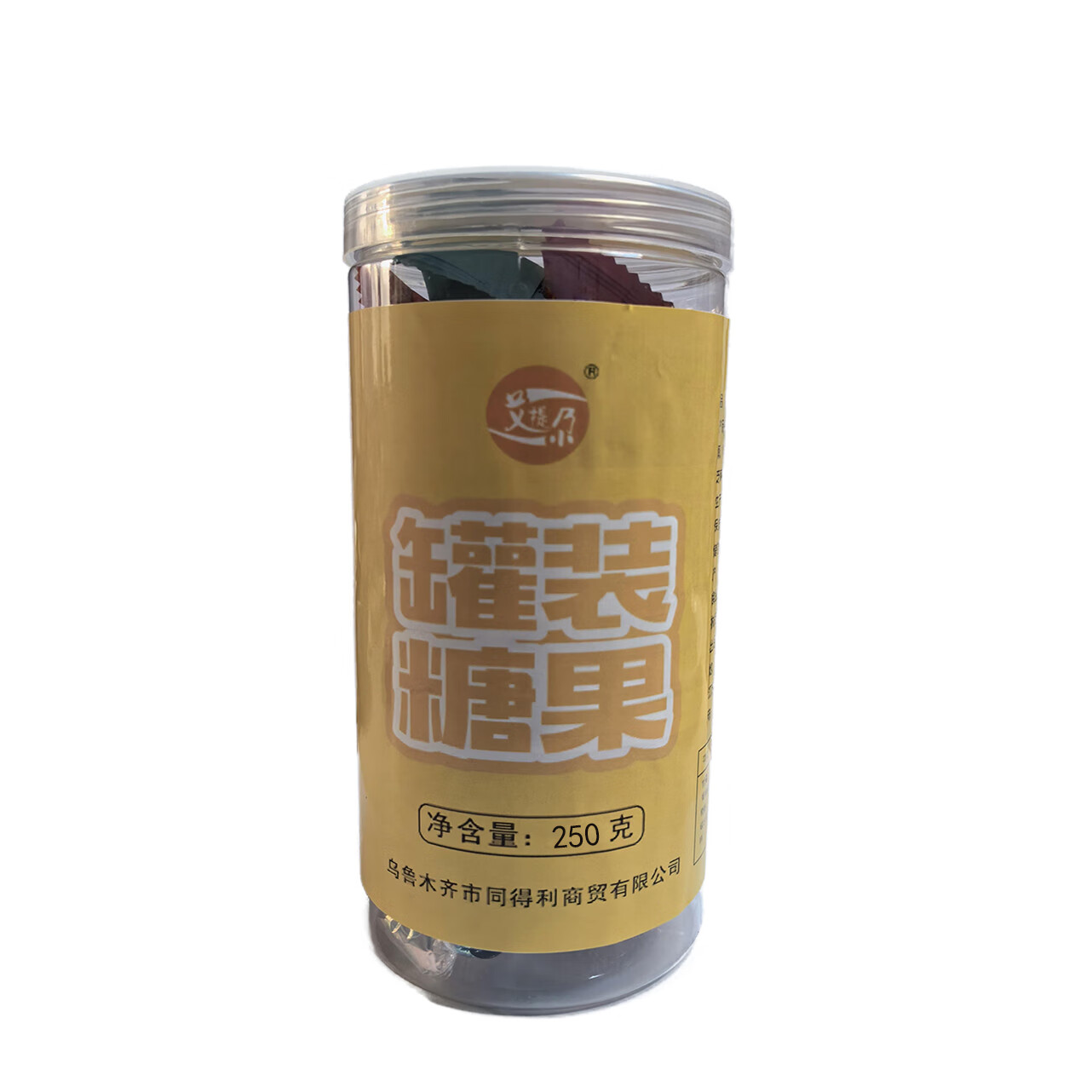 艾提尕水果糖酥糖组合250克/罐 均色