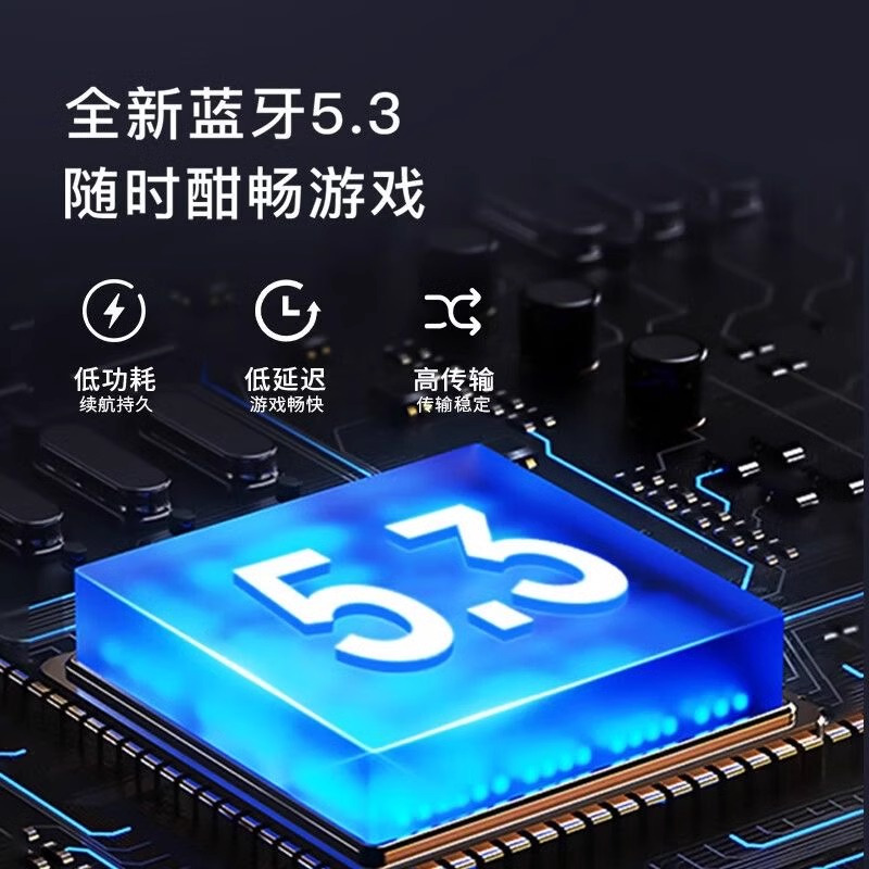 EDIFIER/漫步者真无线蓝牙耳机XS1半入耳降噪男女生适用苹果华为小米长续航 烟灰粉