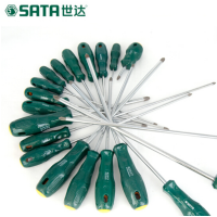 CCSM 世达 SATA 61607 T系列穿心一字螺丝批 8*200 10寸