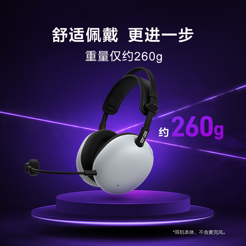 索尼(SONY)英纵H9 II 新一代旗舰降噪电竞耳机 游戏蓝牙 WH-G910N 黑高清大图
