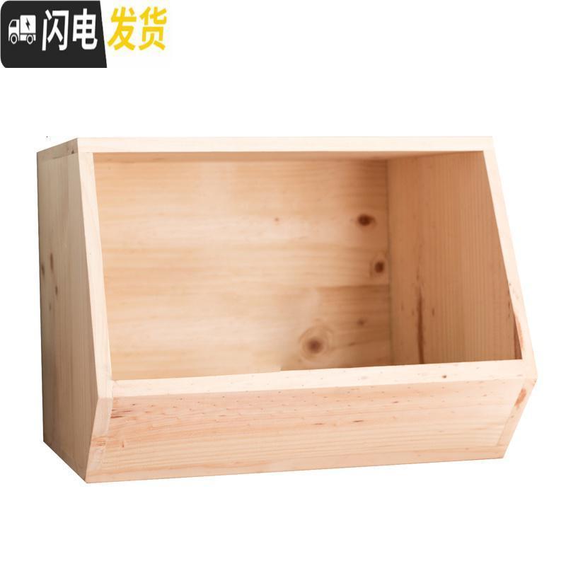 三维工匠阿楹 省空间木质收纳实木柜子 客厅卧室玩具衣服置物架猫窝储物柜收纳柜高清大图