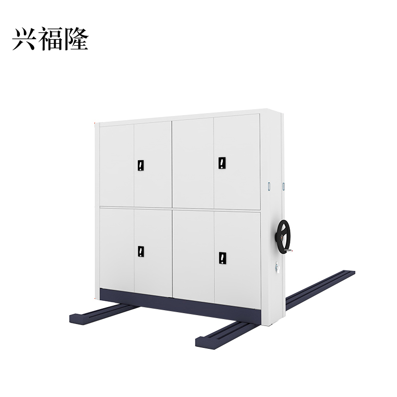 兴福隆档案室密集架手摇式移动档案柜文件柜资料柜一列二组每立方单价