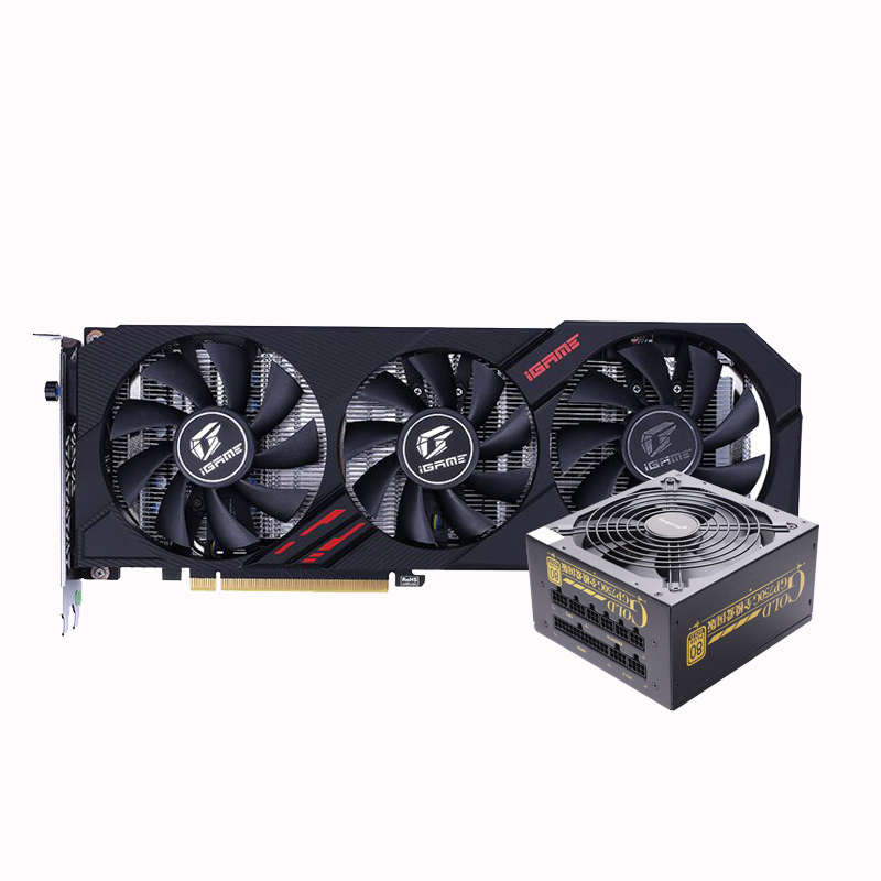 七彩虹iGame GTX 1660Ti Ultra 6G 游戏显卡+鑫谷额定650W全模爱国版电源 显卡套装