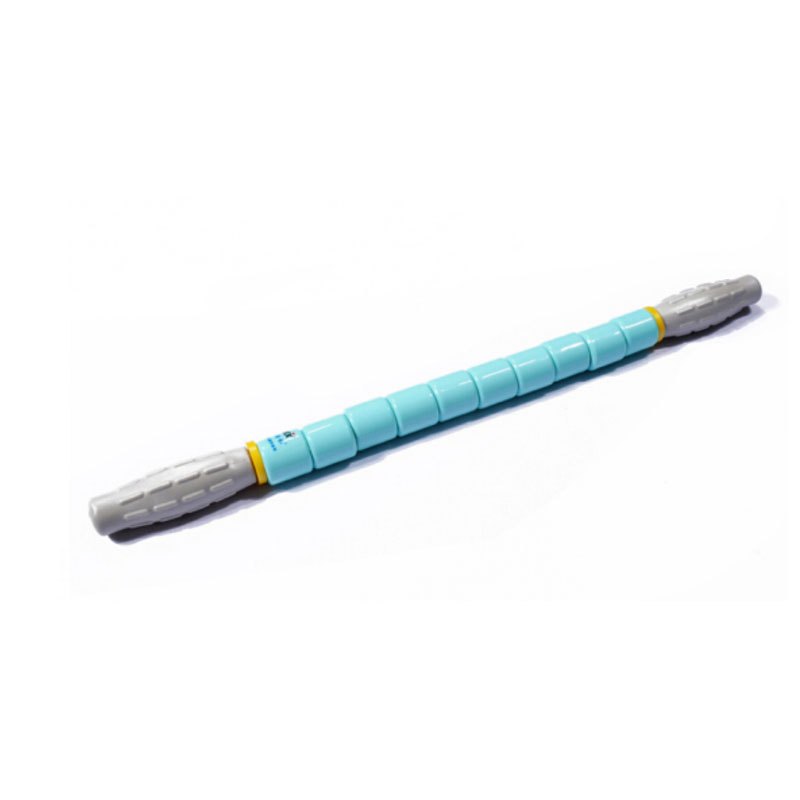 捷英飞JOINFIT 长47CM,滚动处28CM蓝色 多节按摩滚轴 进口专业深层肌肉健身按摩棒