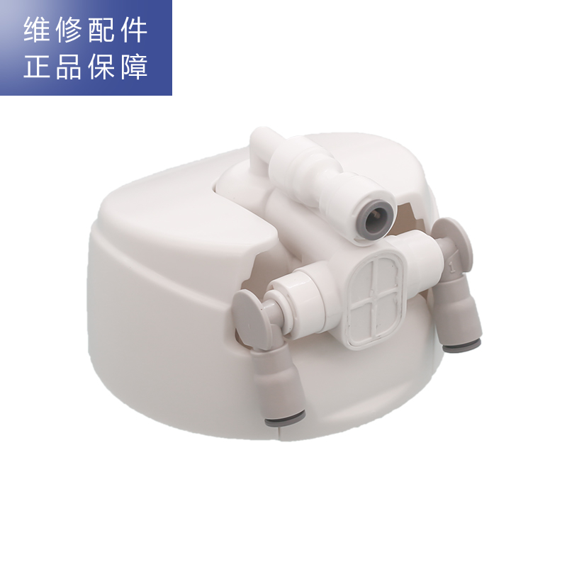 帮客材配 惠而浦反渗透净水机R600C88净水器RO阀头 第三级滤芯接头 滤芯盖高清大图