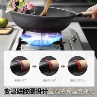 康巴赫炒锅不粘锅合金防溢节能32cm家用炒菜锅平底锅电磁炉燃气通用