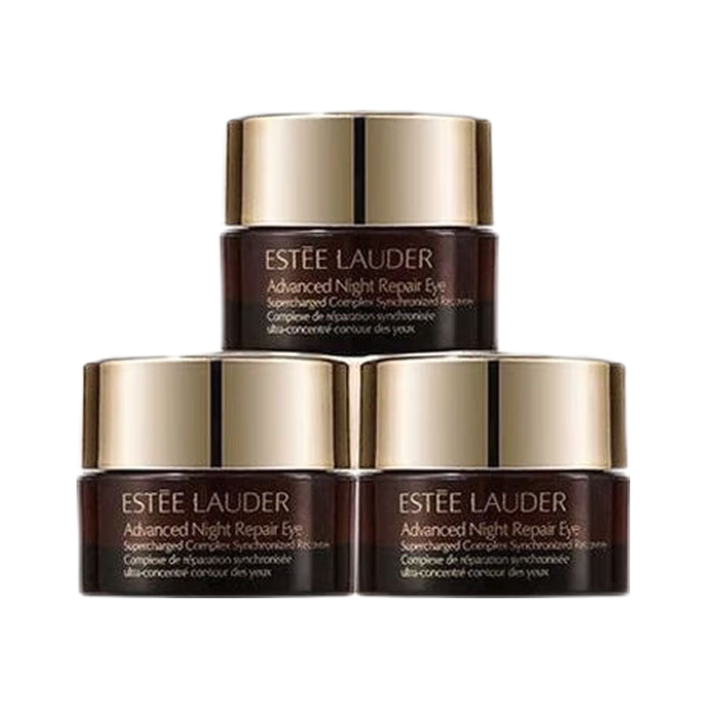 雅诗兰黛(Estee Lauder)小棕瓶抗蓝光眼霜小样5ml*3瓶ANR特润肌透修护眼部眼周精华霜