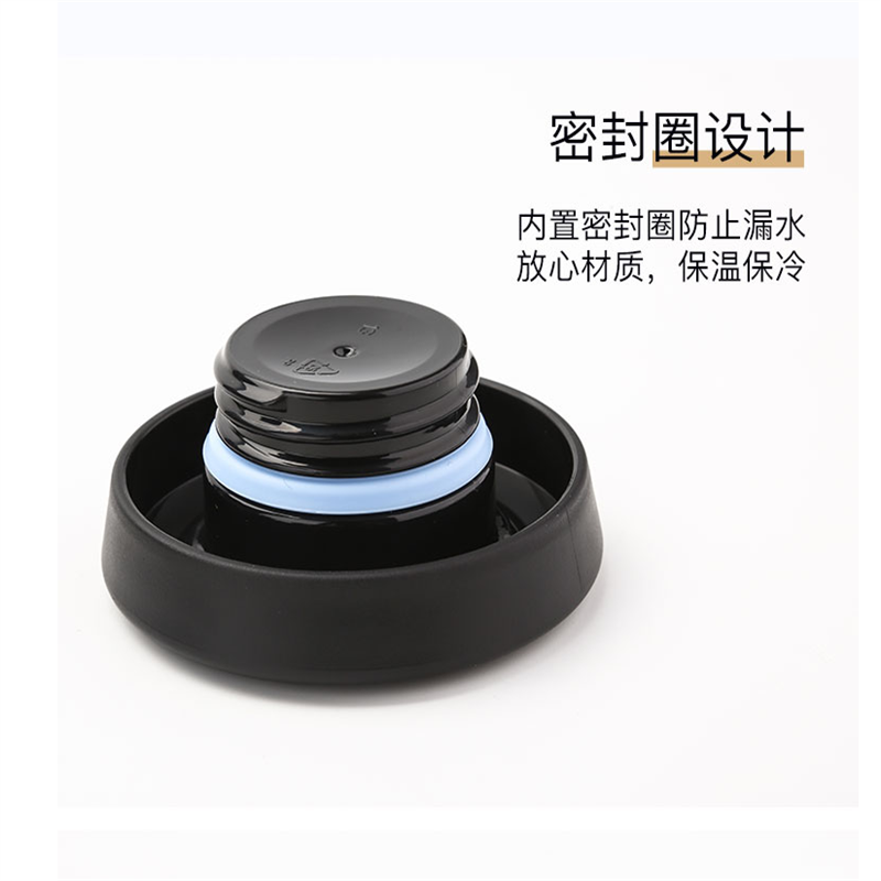 膳魔师保温杯470ml高真空不锈钢办公家用桌面带茶漏水杯CMK-501 CBW 咖色 单个价高清大图