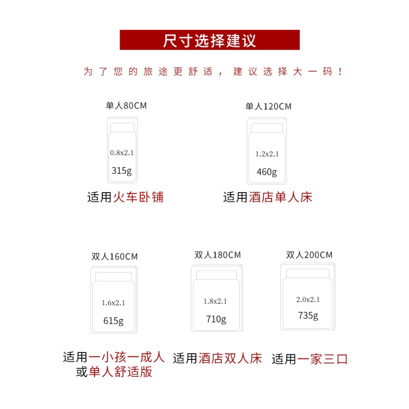 美帮汇隔脏睡袋单双人住酒店宾馆旅行床单出差被套便携式非全棉高清大图
