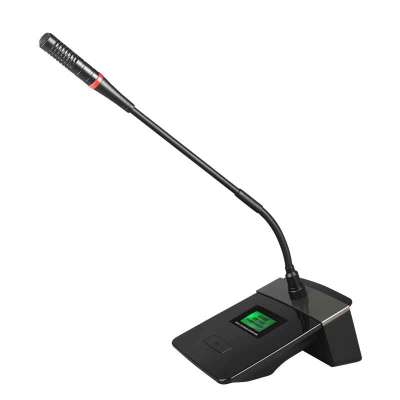QNOA 启诺QN-MLA506 会议有线鹅颈麦克风 专业演讲培训有线话筒麦克风 黑色 台