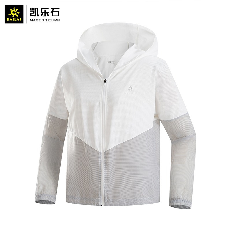 凯乐石女款户外亲肤透气皮肤衣运动风衣运动休闲松身款防晒衣