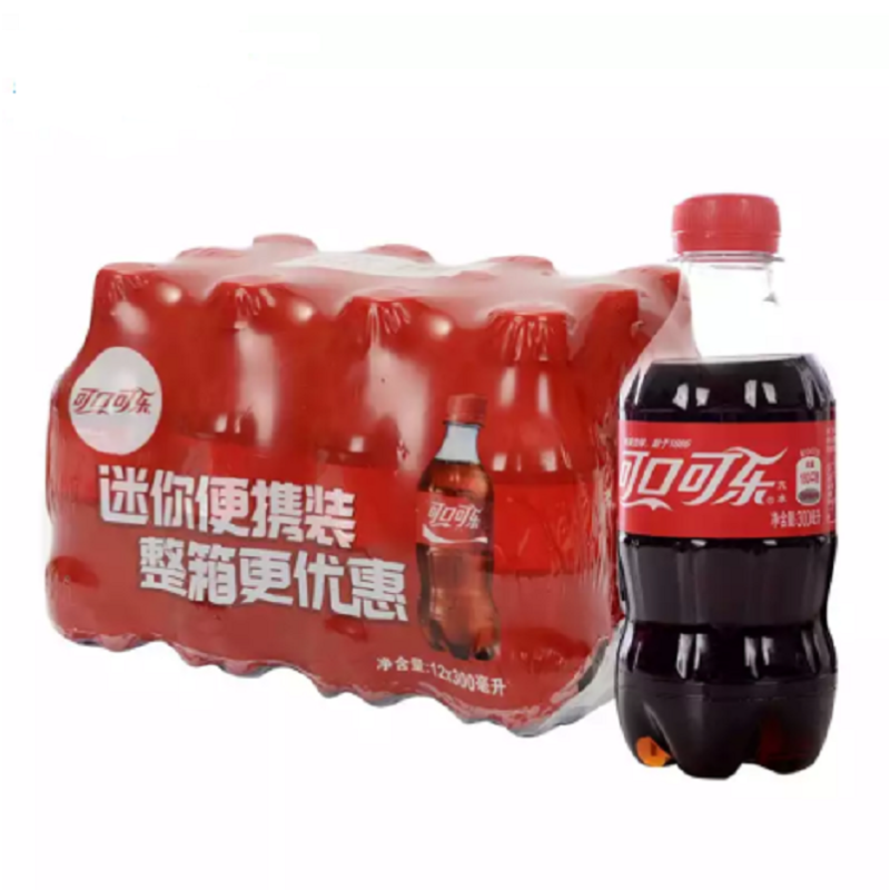 可口可乐 碳酸饮料 汽水 300ml