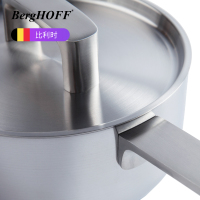 贝高福(Berghoff)锅具 RON系列 2L奶锅 五层复合钢 18cm (BH0102801)熬汤小火锅家用双耳煮锅