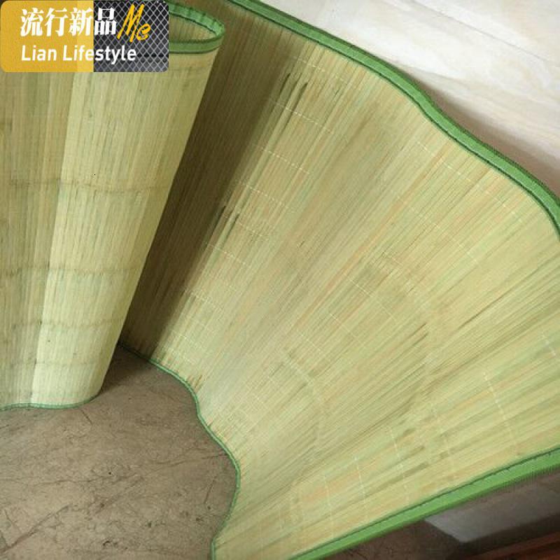 夏季单人席竹席凉席学生席竹席宿舍席地摊热卖包边折叠席 三维工匠