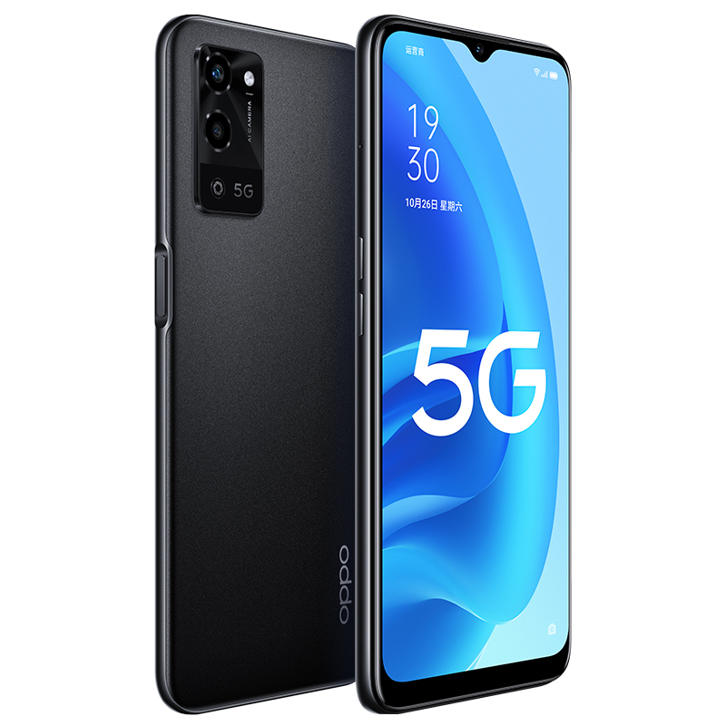 OPPO A56 手机 柔雾黑 6+128G 数字移动电话机+全网通版
