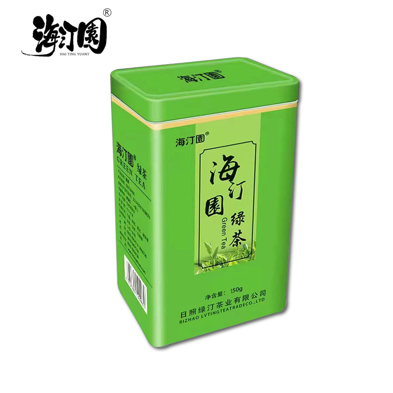 海汀园 绿茶 150g 罐