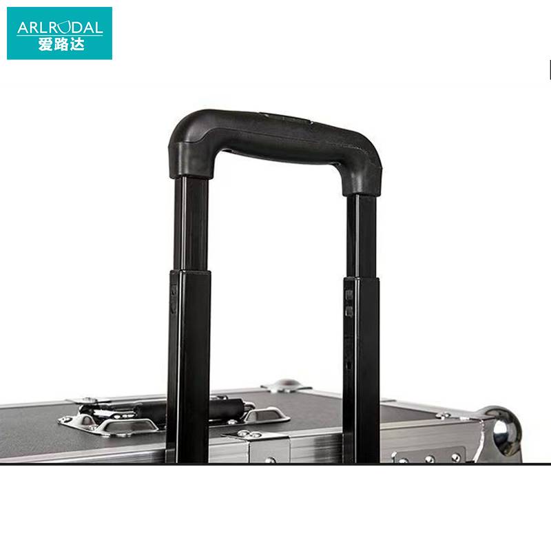 爱路达铝合金工具箱手提隔层拉杆工具箱 可定制D5(470*560*310mm)/个高清大图