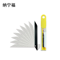 纳宁福 美工刀刀片 60钢18mm宽0.4mm厚 1个/件