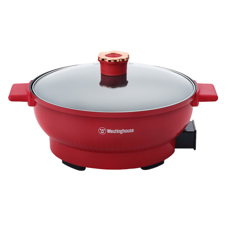 西屋(WESTINGHOUSE) WHG-1501B 多功能电火锅红色5L高清大图