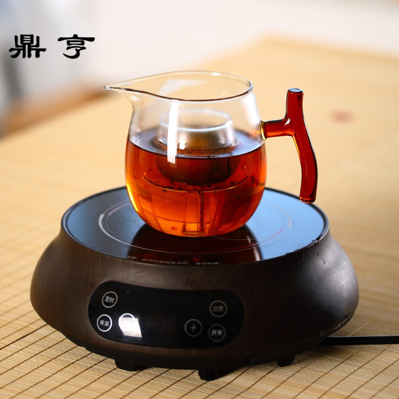 鼎亨 耐热玻璃泡茶器煮茶器过滤公杯冲茶壶茶具