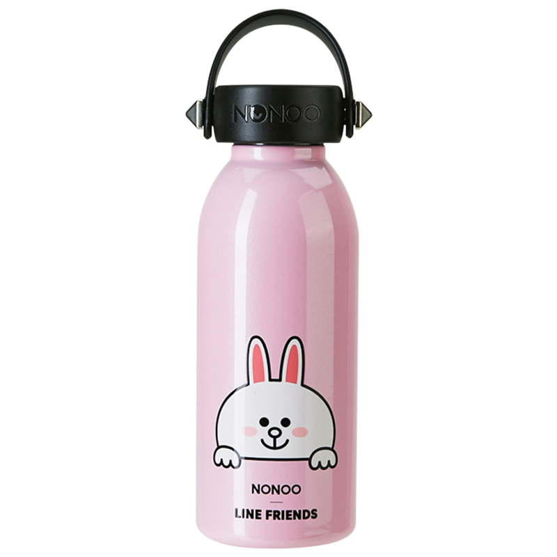 NONOO LINE FRIENDS 酷卡保温杯 粉色