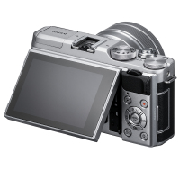 富士(FUJIFILM) X-A5（15-45mm）银黑色 单镜头套装 数码微单相机