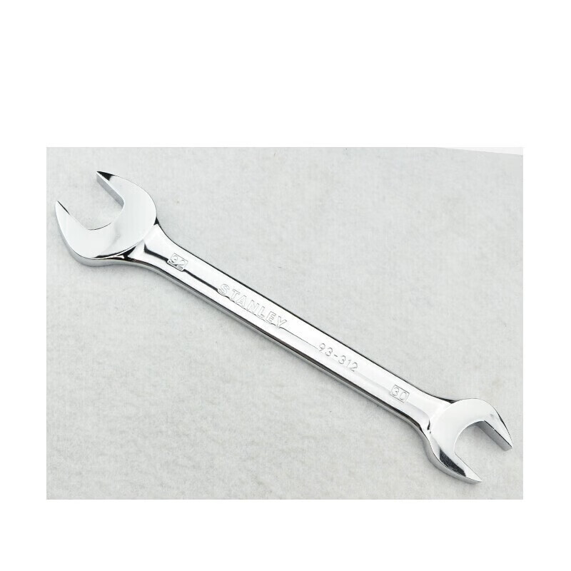 史丹利(STANLEY)93-397-1-22 公制精抛光双开口扳手 汽修机修 五金工具 14×17MM