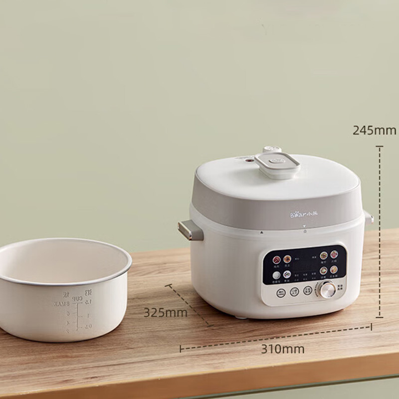 小熊 YLB-C40W5 料理压力锅 4L(个) 白色高清大图