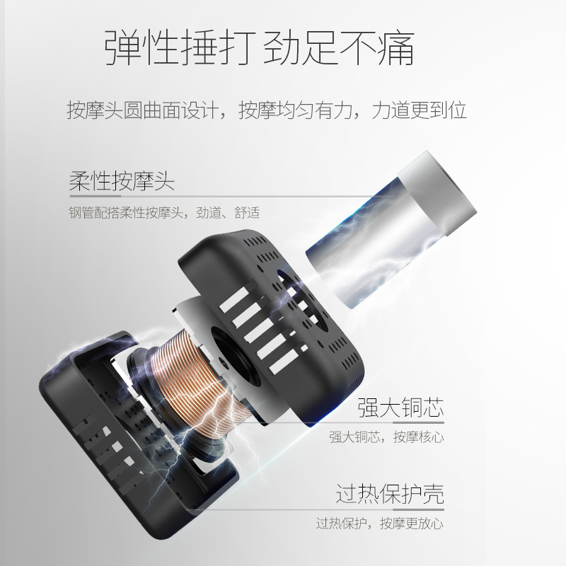 佳仕康(JSK)肩颈椎按摩器仪颈部背部腰部肩膀部电动捶背颈肩脖子揉捏捶打披肩