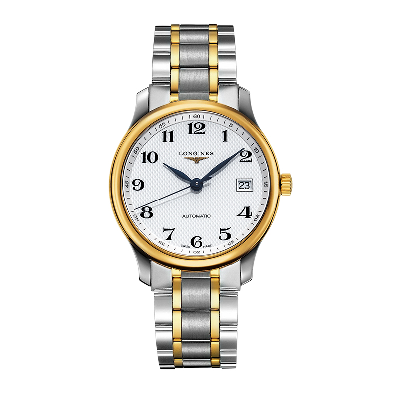 浪琴longines名匠 18k黄金 36mm自动机械 男表l2.518.5.78.