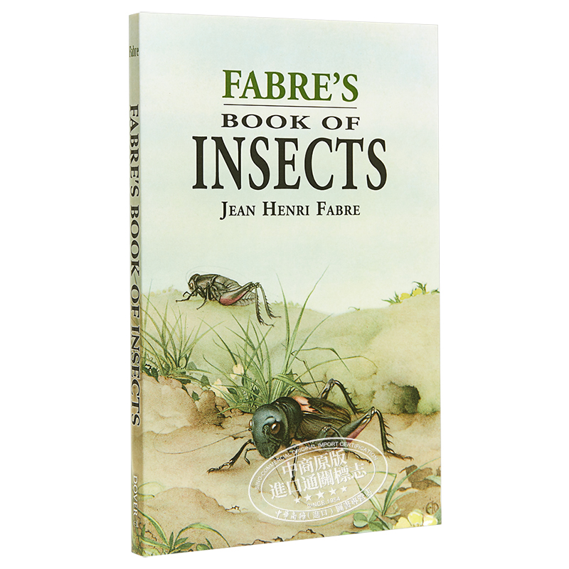 [正版]昆虫记原版 法布尔昆虫记 豆瓣高分 英文原版 Fabre’s Book of Insects Fabre中商原高清大图