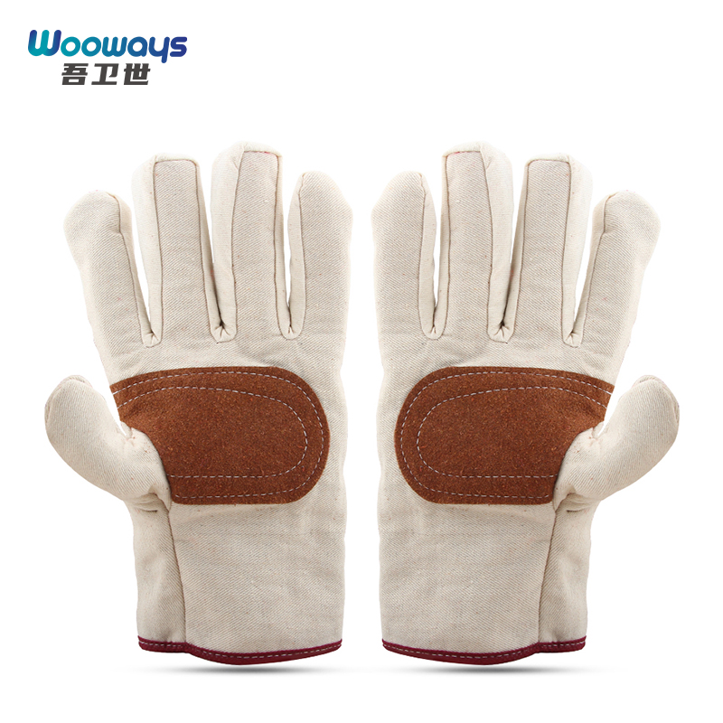 吾卫世 帆布手套 均码 双.高清大图