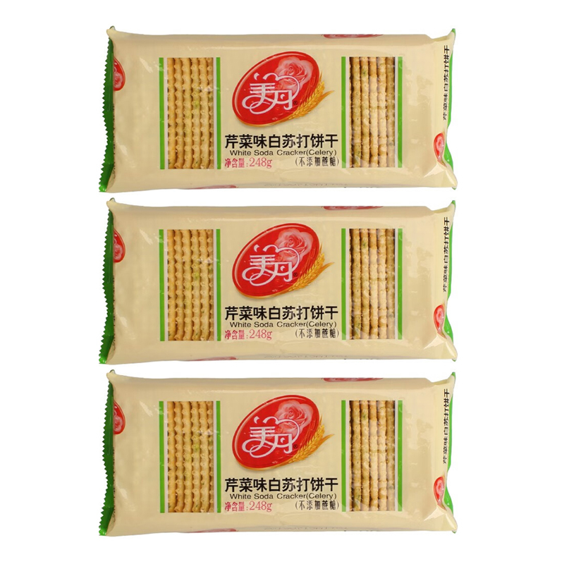 美丹meidan白苏打饼干248g3芹菜