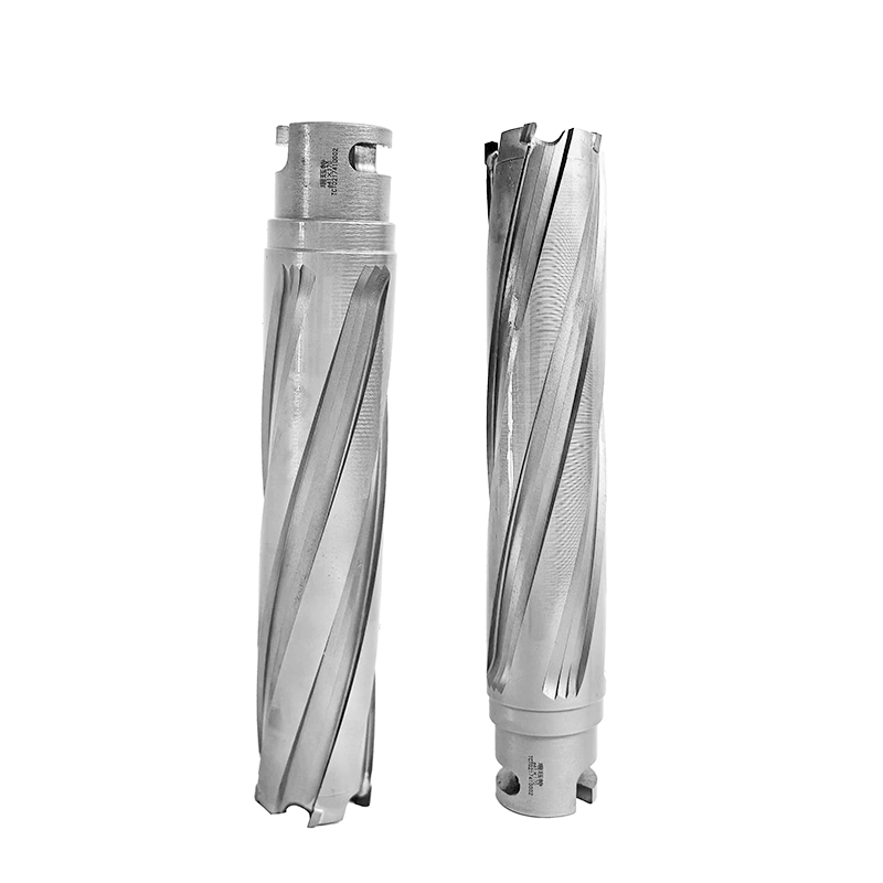 Φ41x170合金钢钻头空心钻头钻头不锈钢打孔金属合金磁力钻取芯钻头厚钢板打孔开孔器高清大图