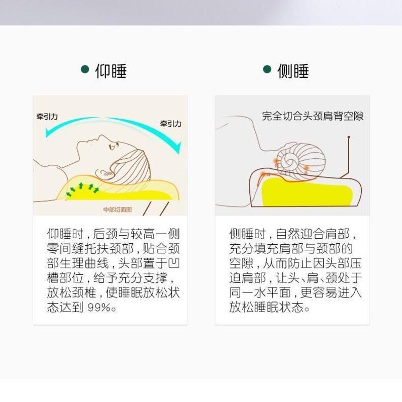 [送枕套]太空记忆枕慢回弹不变形记忆棉护颈保健枕单人枕头枕芯 记忆枕[枕芯+金典白枕套]试用款