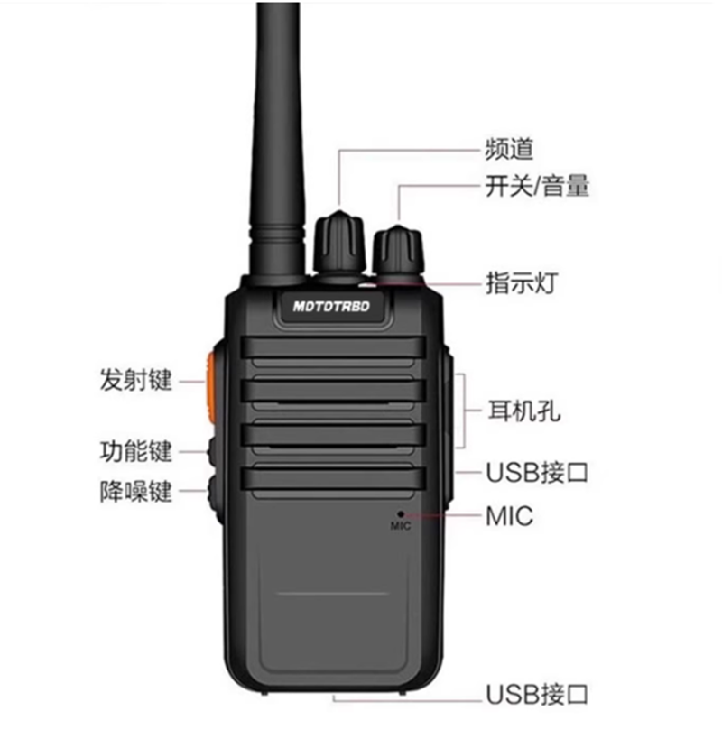 KAIJIeTe对讲机 LFD720YL型