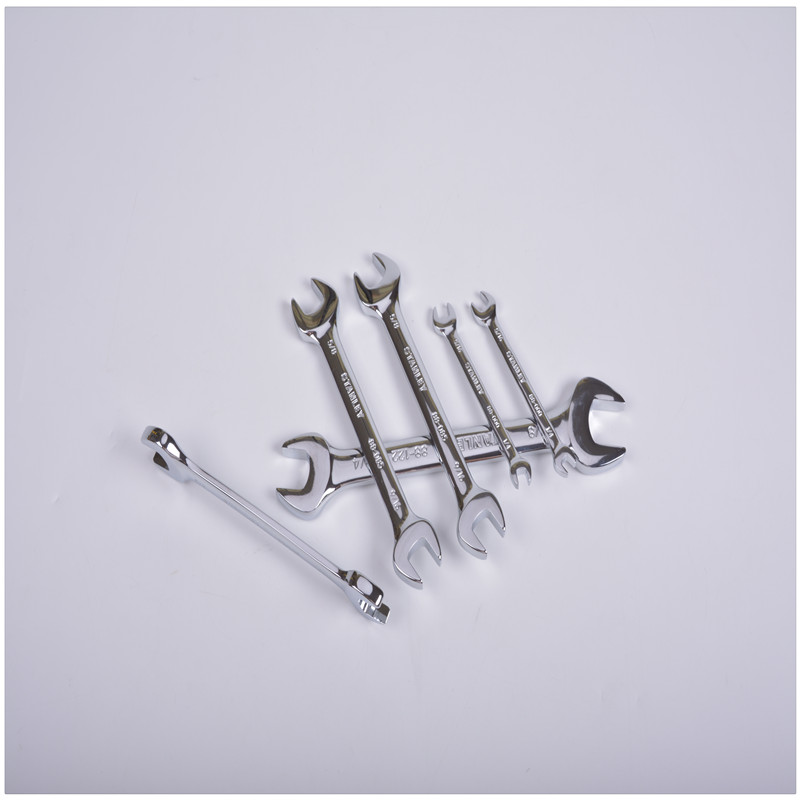 史丹利(STANLEY) 英制精抛光双开口扳手1/4